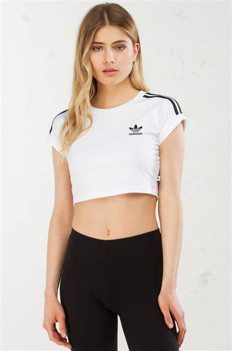 adidas crob topkind|Adidas cropped shirts.